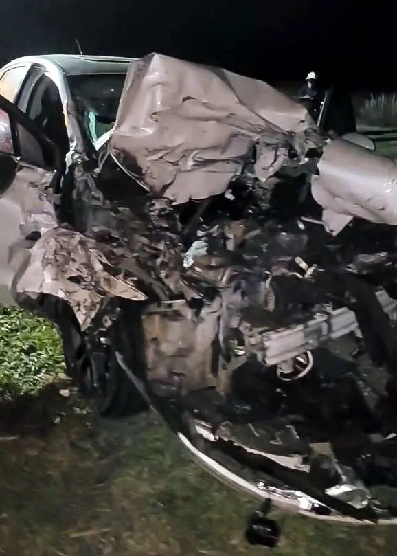 Teodelina: Accidente vial en Ruta Provicial 94 en la curva de Varela