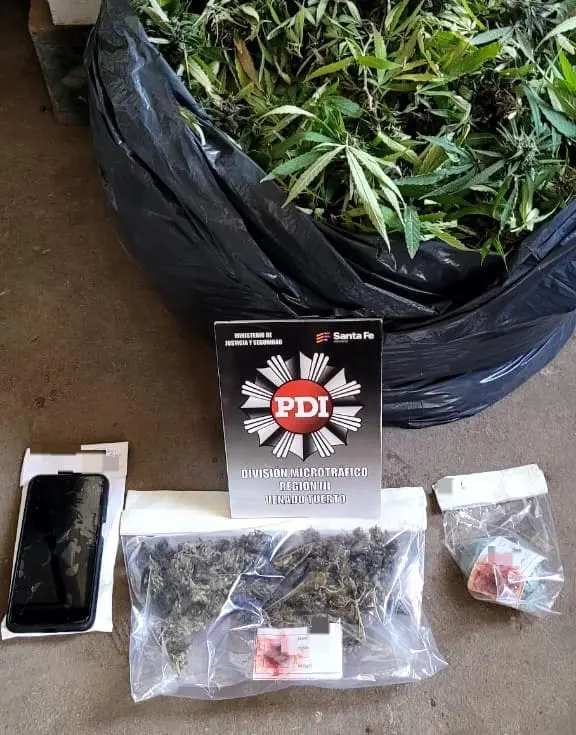 Venado Tuerto: Una mujer y un hombre detenidos por una investigación con secuestro de droga