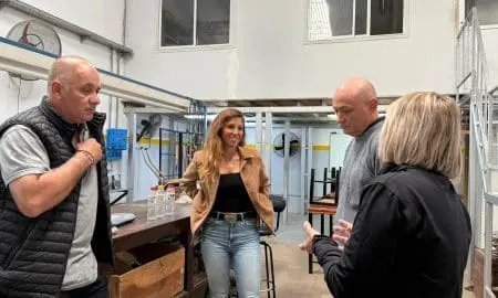 Sofía Galnares cerca de las comunidades del sur santafesino