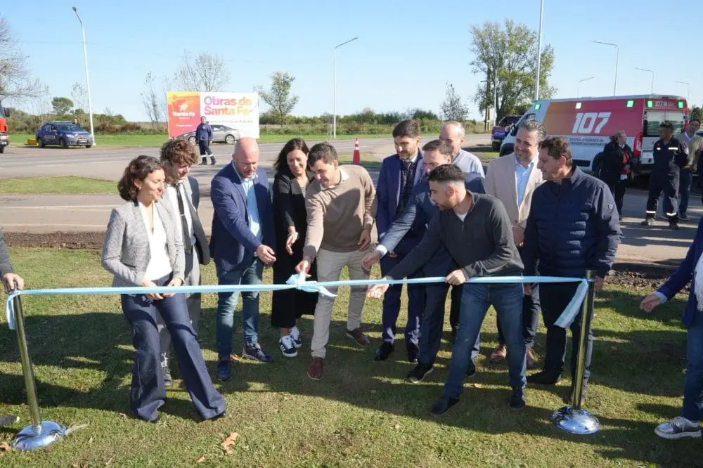 Santa Isabel: Pullaro dejó inaugurada la repavimentación de la Ruta Provincial 94