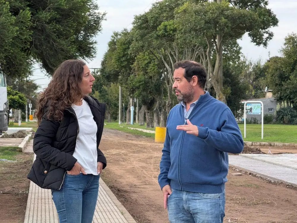 Ruta Provincial 15: El acceso de Sancti Spíritu ya cuenta con nueva iluminación LED