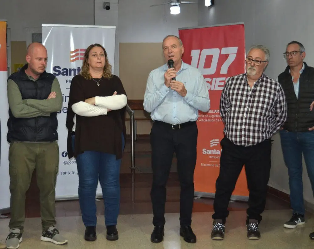 Villa Cañás: Se inauguró nuevo espacio para el SIES107 Villa Cañás: Se inauguró nuevo espacio para el SIES107