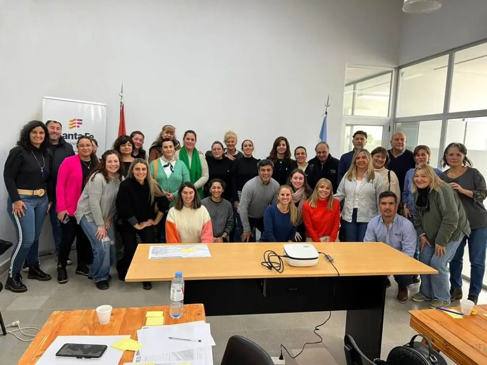 Villa Cañás: Encuentro de trabajo sobre el Proyecto Santa Fe nutre localidades