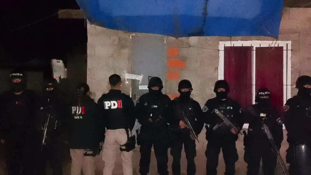 Venado Tuerto: PDI aprehendió a siete personas por microtráfico