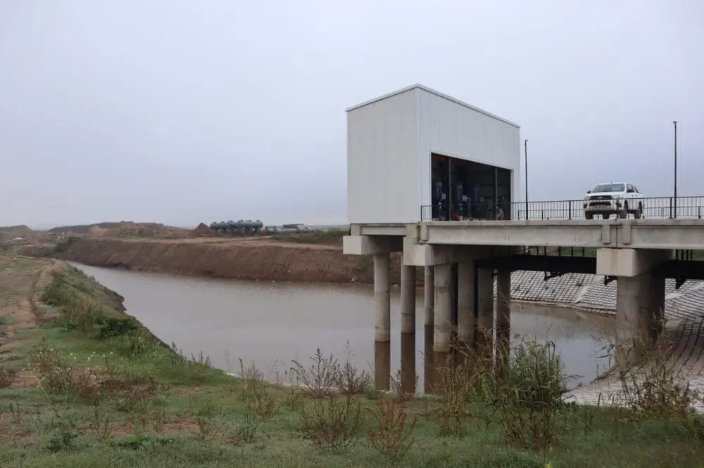 La Picasa: Satisfactoria primera prueba en la Estación de Bombeo Norte