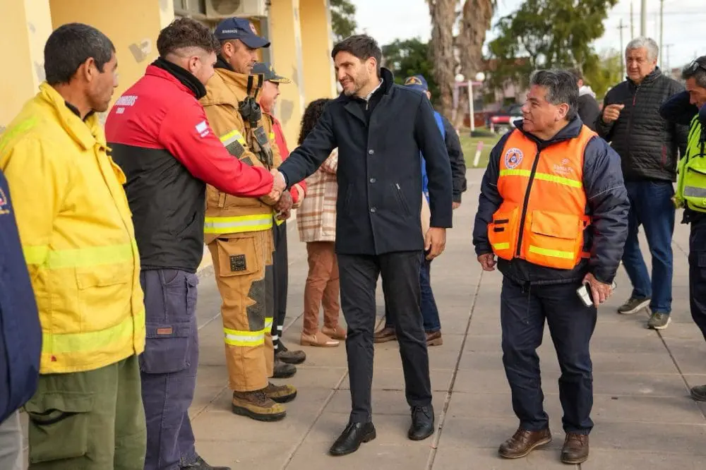 Pullaro en Vera: La ciudad se recupera de la mejor manera posible gracias a las obras que Provincia llevó adelante