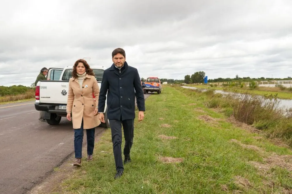 Pullaro en Vera: La ciudad se recupera de la mejor manera posible gracias a las obras que Provincia llevó adelante