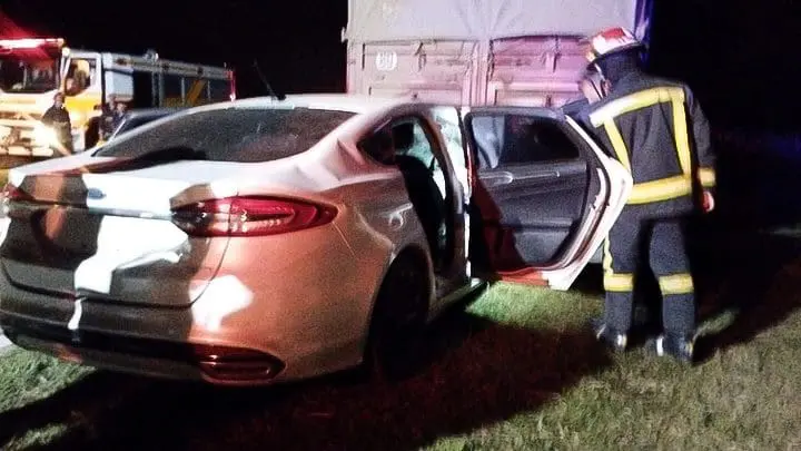 Teodelina: Accidente vial en Ruta Provicial 94 en la curva de Varela