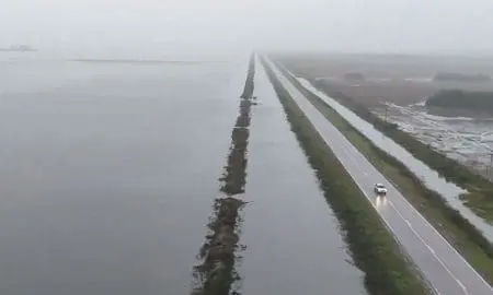 Temporal en Vera: Advierten que la falta de obras en la Ruta 11 podría demorar el drenaje del agua