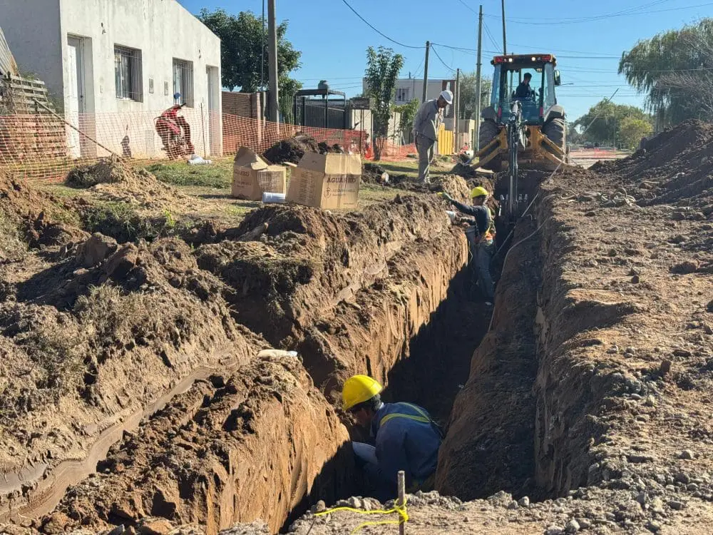 Venado Tuerto: Avanza a buen ritmo la ampliación de redes cloacales Venado Tuerto: Avanza a buen ritmo la ampliación de redes cloacales