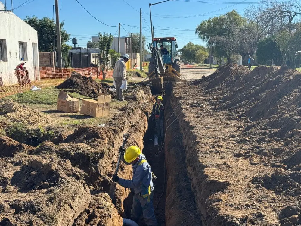Venado Tuerto: Avanza a buen ritmo la ampliación de redes cloacales Venado Tuerto: Avanza a buen ritmo la ampliación de redes cloacales