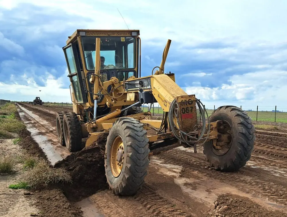 Villa Cañás: Se inició la tercera y última etapa del Programa Caminos Productivos en la Ruta 7s
