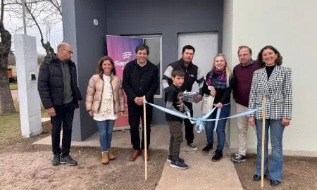 La Chispa: Di Gregorio acompañó la entrega de viviendas