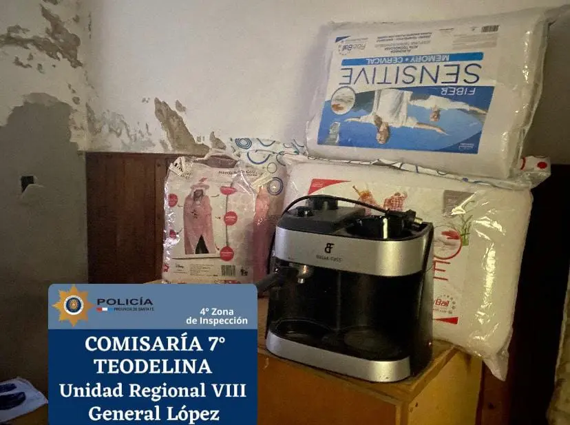 Teodelina: Un detenido por robo a un comercio de la ciudad