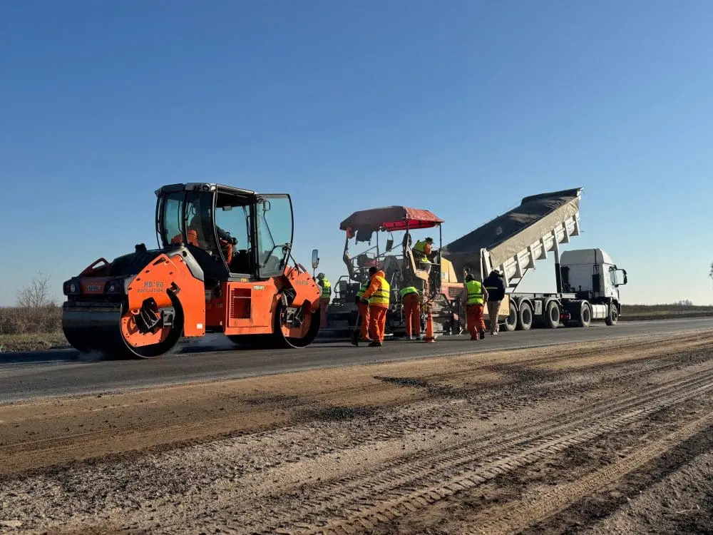Importante avance de la repavimentación de la Ruta Provincial 14 Importante avance de la repavimentación de la Ruta Provincial 14