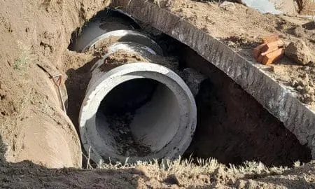 Villa Cañás refuerza su infraestructura con obras hidráulicas y viales