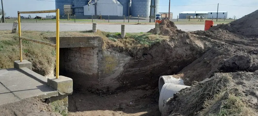 Villa Cañás refuerza su infraestructura con obras hidráulicas y viales Villa Cañás refuerza su infraestructura con obras hidráulicas y viales