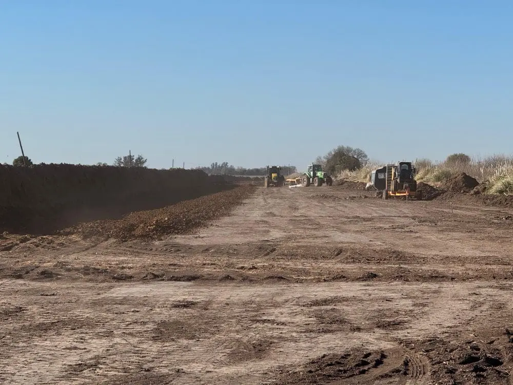 Avanzan las obras de la nueva Ruta Provincial 96 Avanzan las obras de la nueva Ruta Provincial 96