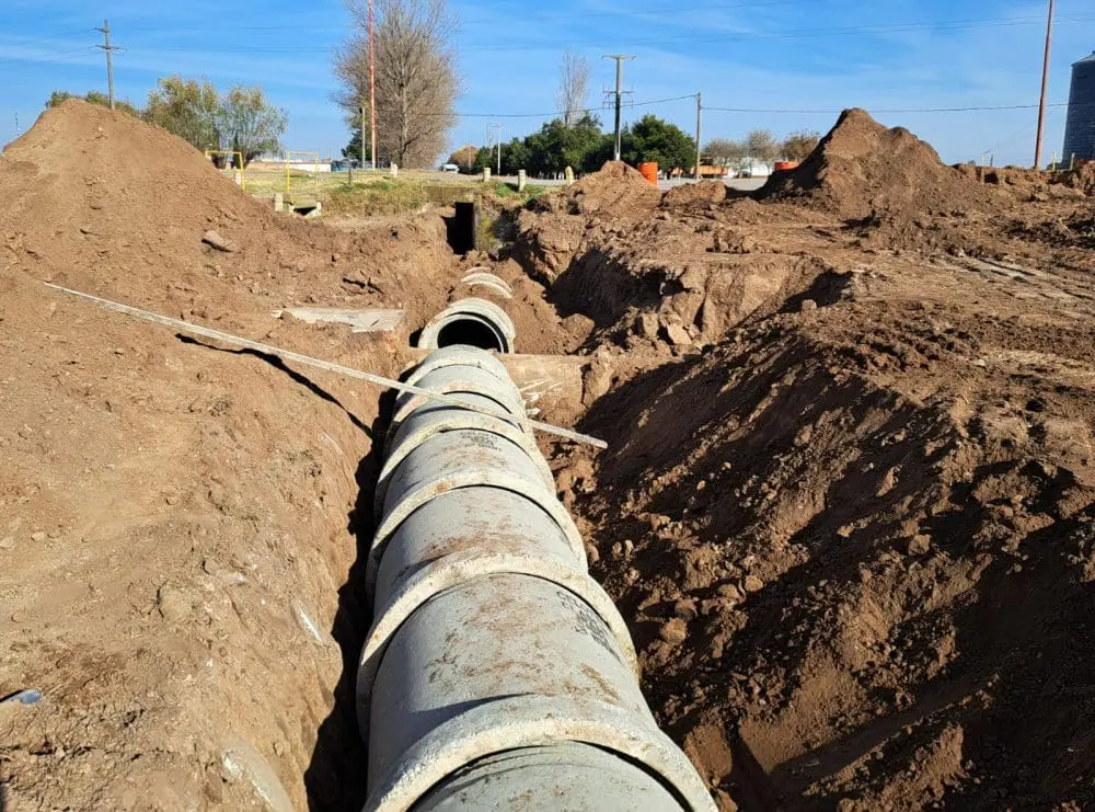 Villa Cañás refuerza su infraestructura con obras hidráulicas y viales Villa Cañás refuerza su infraestructura con obras hidráulicas y viales