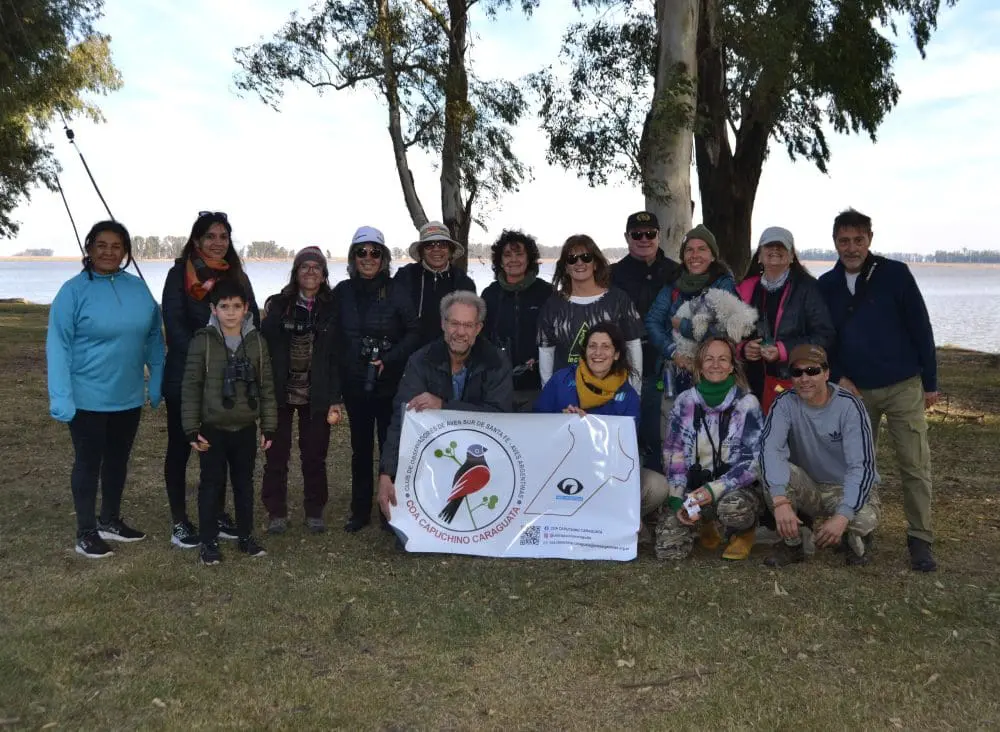 Villa Cañás: Nueva jornada de observación de aves en el Balneario Villa Cañás: Nueva jornada de observación de aves en el Balneario