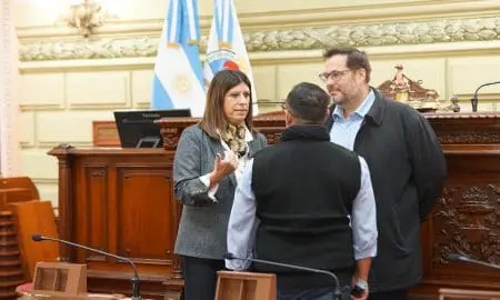 Clara García supervisó la adecuación en la Cámara Baja para la Convención Constituyente