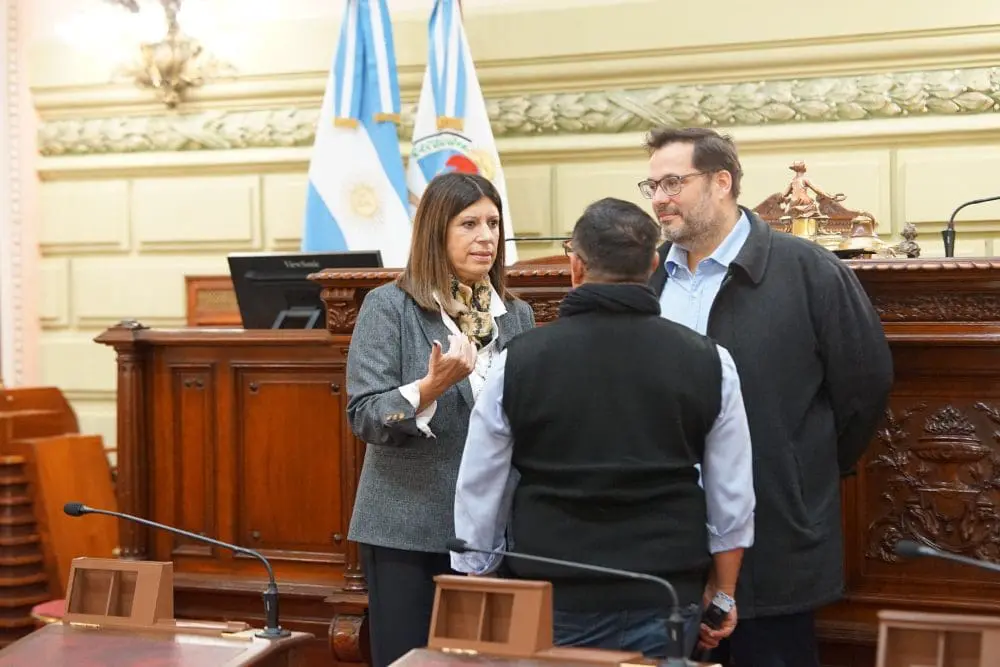 Clara García supervisó la adecuación en la Cámara Baja para la Convención Constituyente