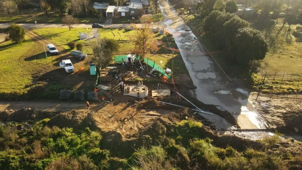 Diego de Alvear: Provincia transforma la calidad de vida de los vecinos con la obra de cloacas