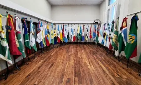 Villa Cañás: Se inauguró la muestra Abanderados