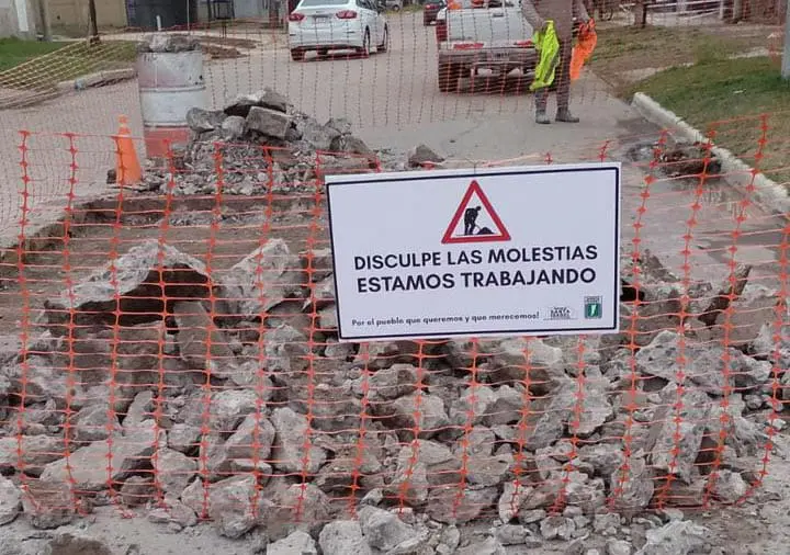 Santa Isabel: Avanza a paso firme el recambio de paños de hormigón