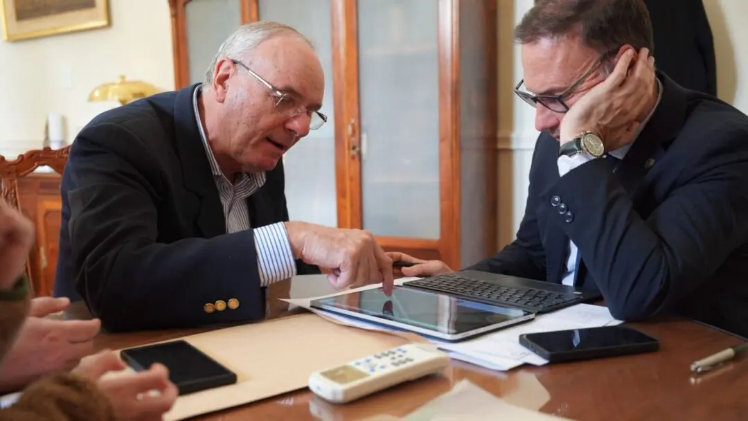 Villa Cañás: Corte en el acceso de Avenida 50 por obra de desagüe