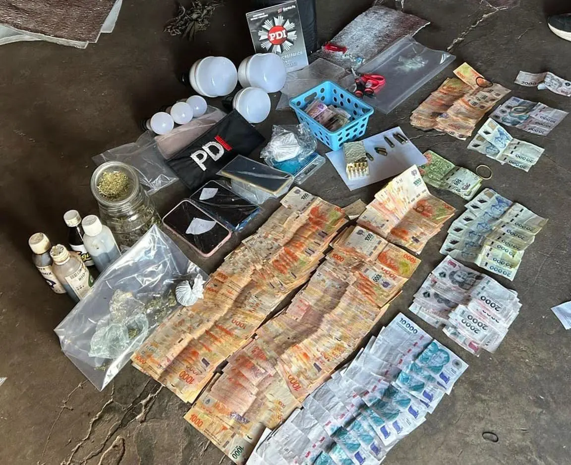 Venado Tuerto: PDI detuvo a una pareja por microtráfico