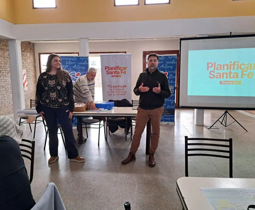 Villa Cañás: Primer Encuentro Participativo del Programa Planificar Santa Fe