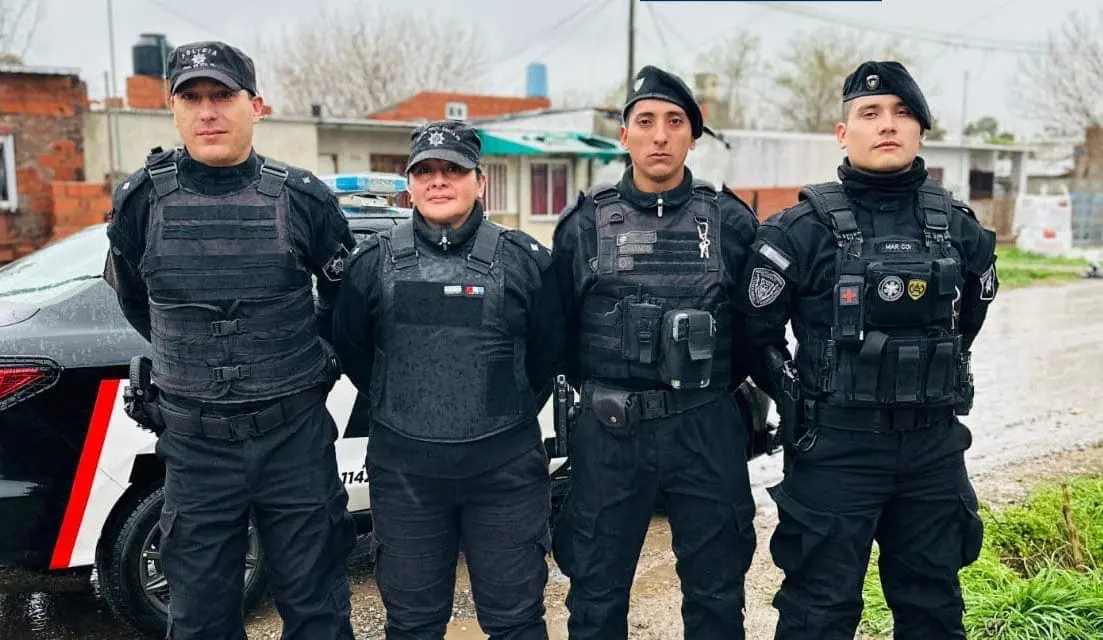 Venado Tuerto: Policías le salvaron la vida a una beba de 28 días