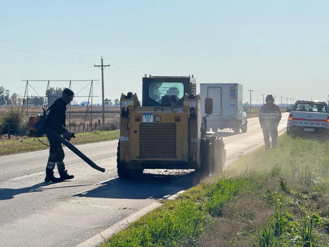 Tras obligación judicial Vialidad comenzó a reparar la Ruta Nacional 33 Tras obligación judicial Vialidad comenzó a reparar la Ruta Nacional 33