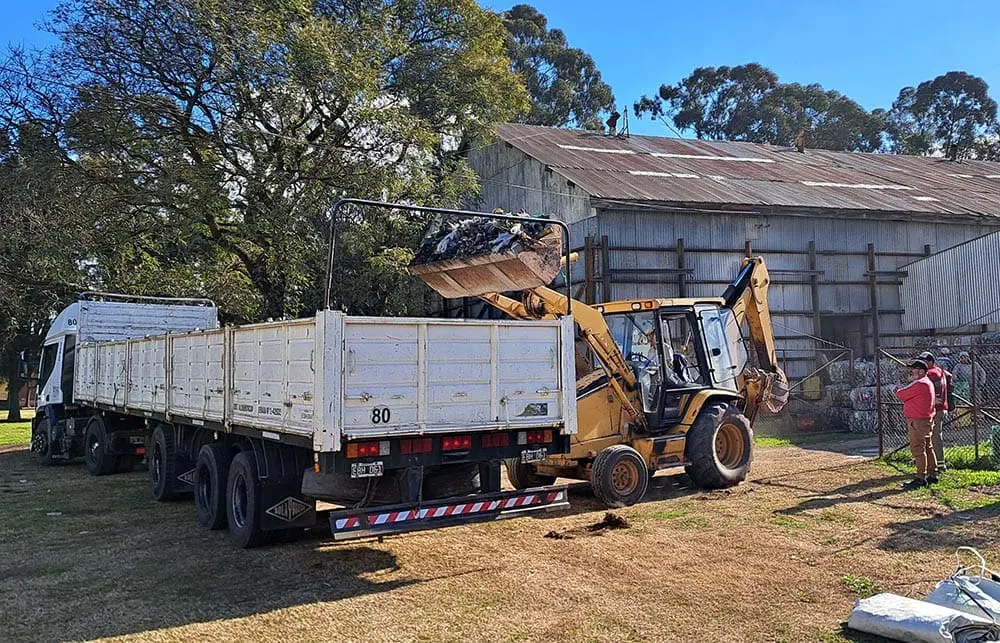 Villa Cañás: El municipio entregó 19.381 kilos de materiales reciclables