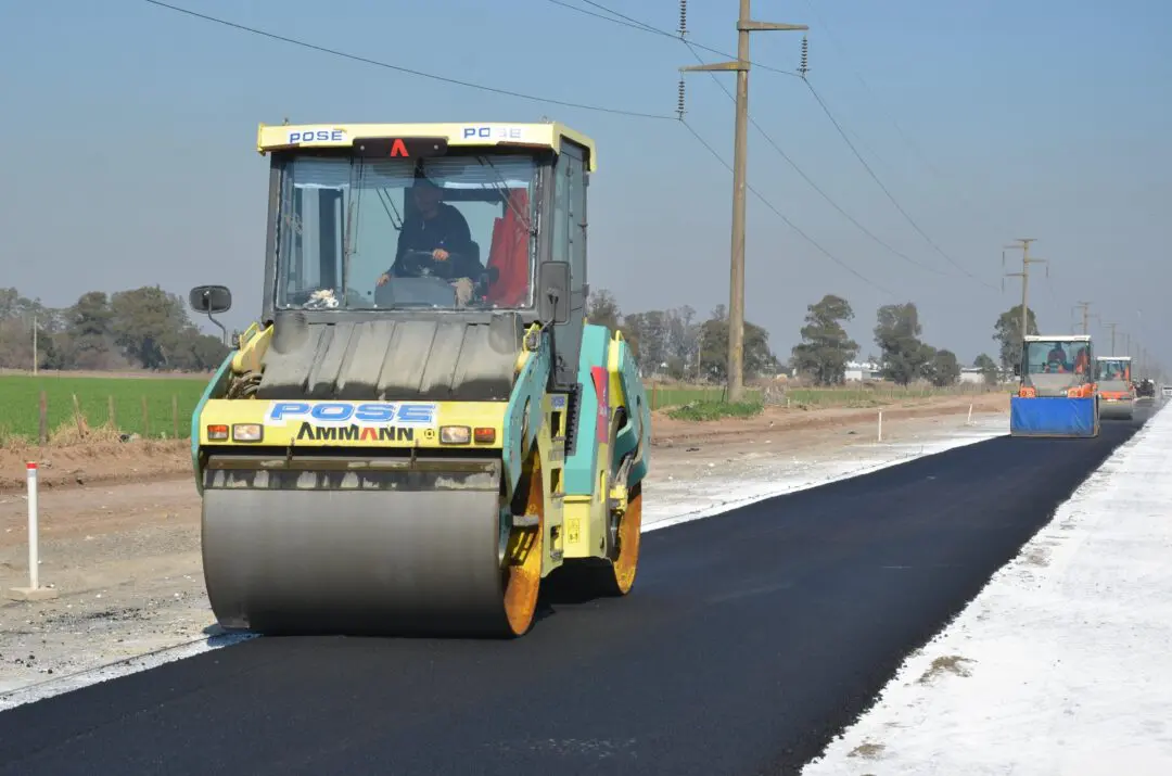 Venado Tuerto: Comenzó la pavimentación en la futura circunvalación Venado Tuerto: Comenzó la pavimentación en la futura circunvalación