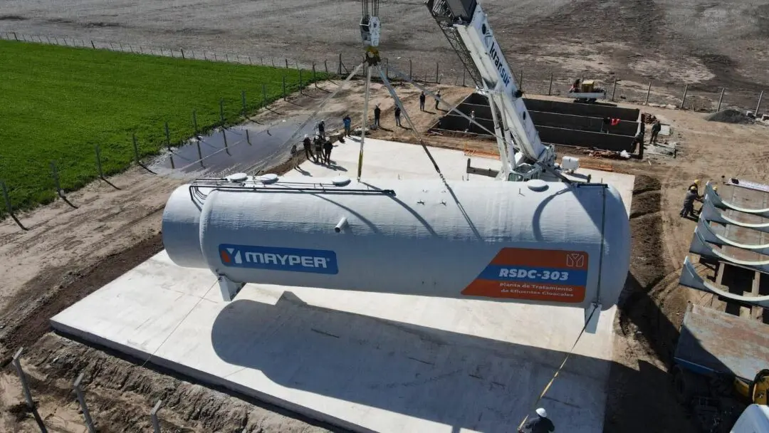 Diego de Alvear: Con un sistema moderno, el Gobierno Provincial amplía y transforma las redes cloacales