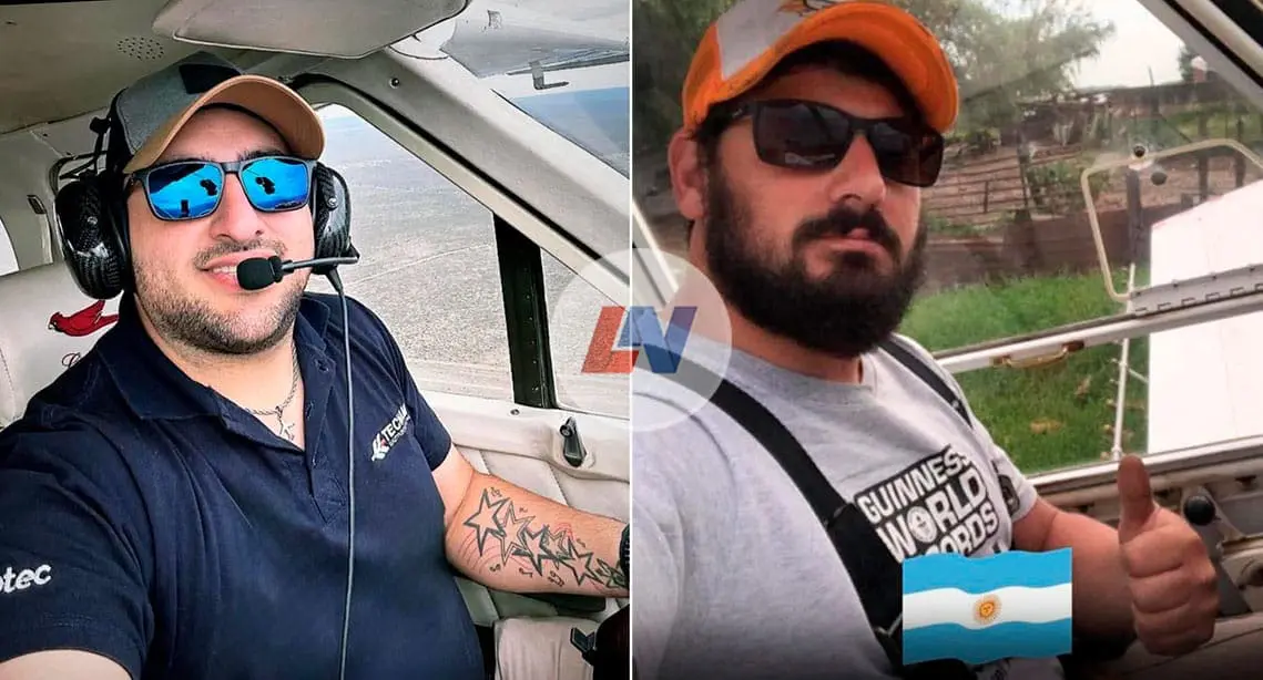 Tragedia aérea en Bell Ville: Murieron dos pilotos tras el accidente