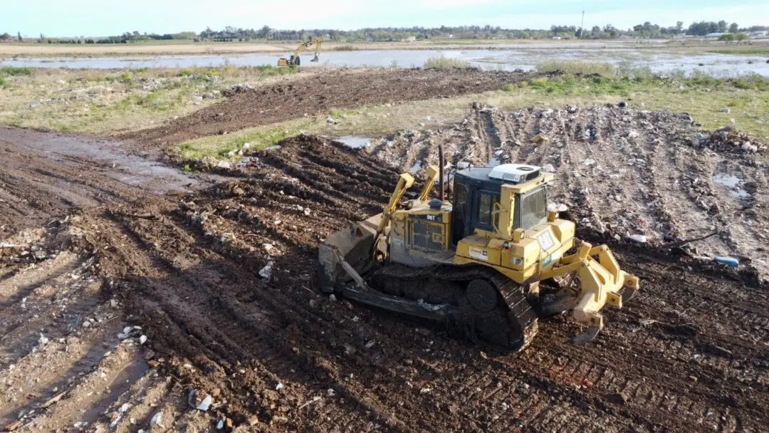 Venado Tuerto: El municipio comienza a sanear las primeras hectáreas del basural