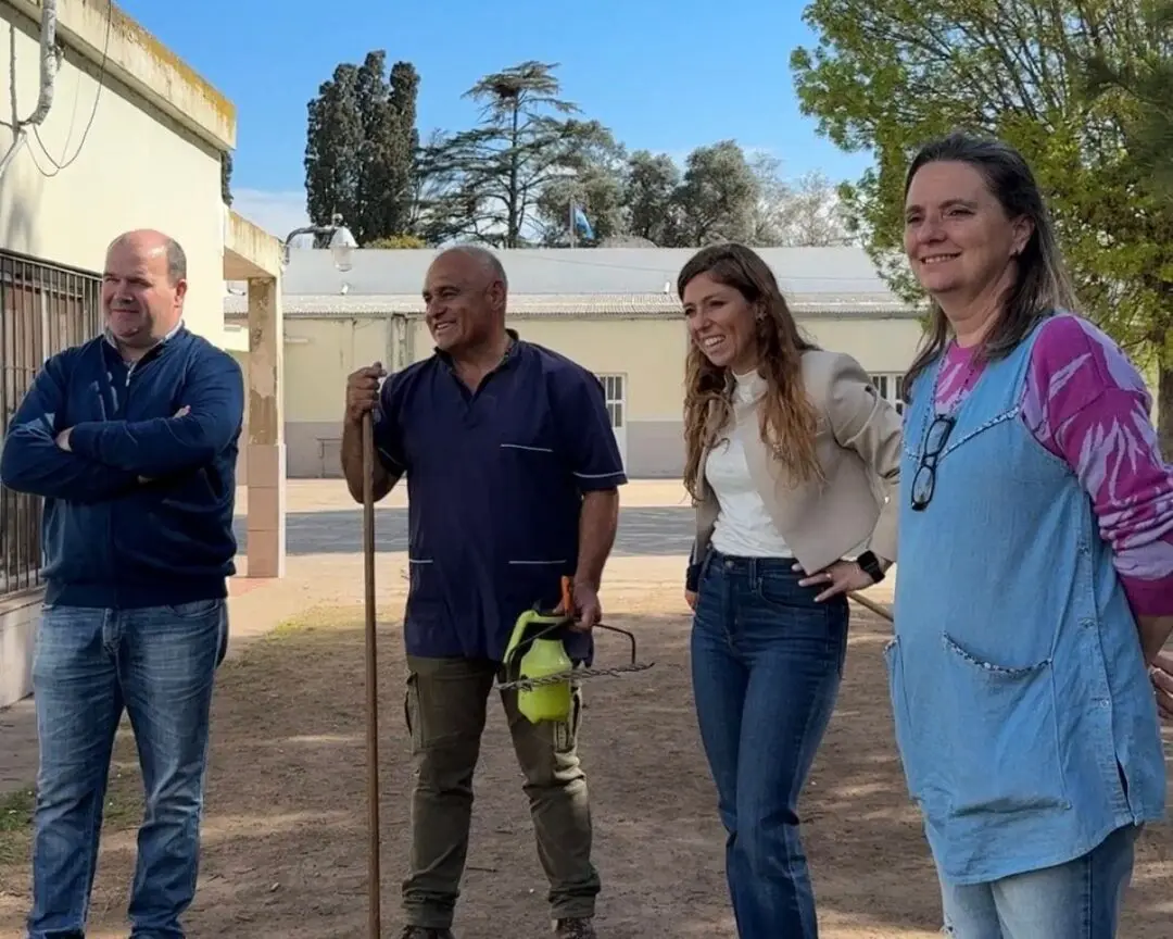 Galnares recorrió Diego de Alvear, Amenábar y Chapuy con una agenda territorial activa
