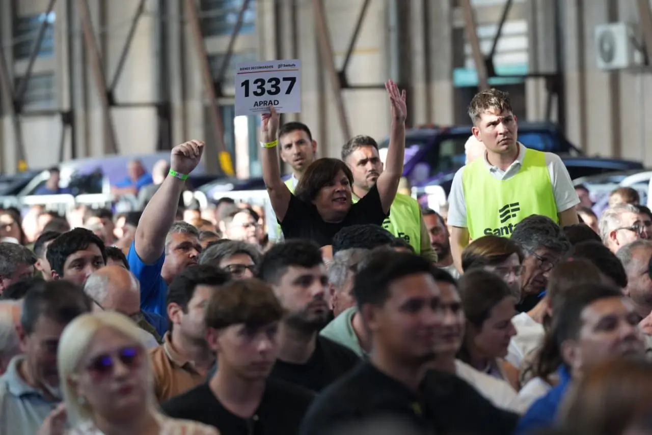 El Gobierno Provincial recaudó más de $1.200 millones con la subasta de bienes incautados al delito