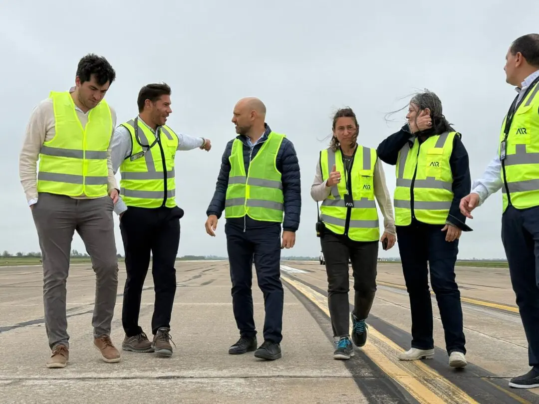 Empezó la obra de remodelación de la pista del Aeropuerto Internacional de Rosario