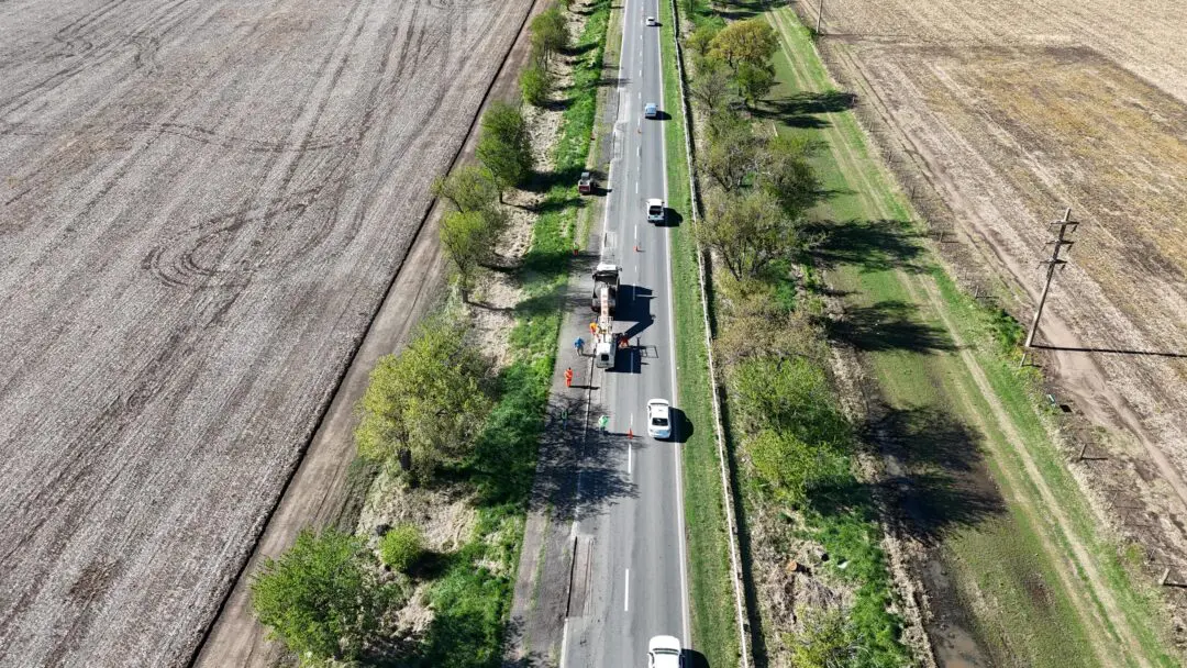 Tras pedido de la Justicia Federal comenzaron a reparar la Ruta Nacional 8