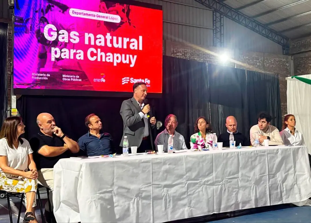 Lisandro Enrico: El gas para Chapuy dejó de ser un sueño, ahora es una realidad Lisandro Enrico: El gas para Chapuy dejó de ser un sueño, ahora es una realidad