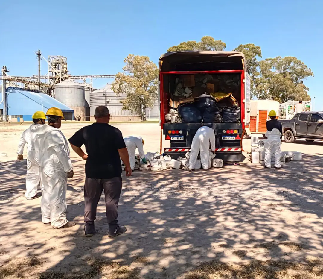 Villa Cañás: Jornada de recolección de envases de fitosanitarios Villa Cañás: Jornada de recolección de envases de fitosanitarios