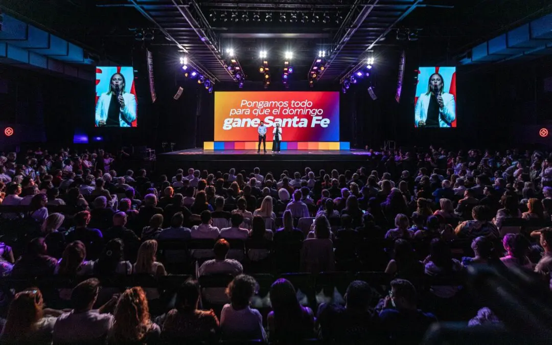 Scaglia cerró la campaña en Rosario: El domingo pongamos todo para que gane Santa Fe