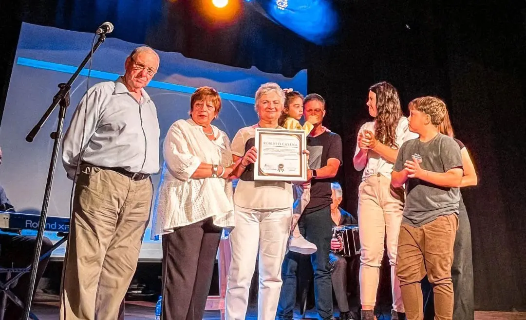 Teodelina celebró una emotiva Noche de Tango en homenaje a Roberto Carena