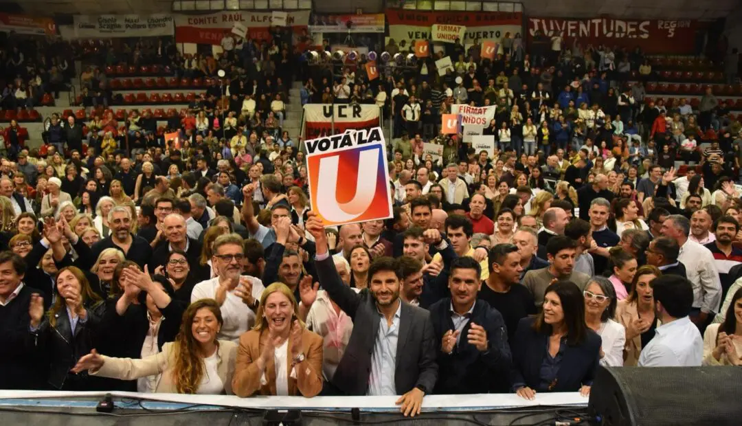 Venado Tuerto: Contundente apoyo a Gisela Scaglia de Pullaro, Enrico y Chiarella en el estadio Olimpia