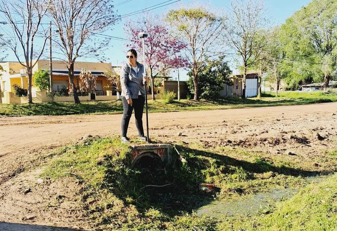 Teodelina: Comienza la segunda etapa de la red de cloacas con trabajos de nivelación