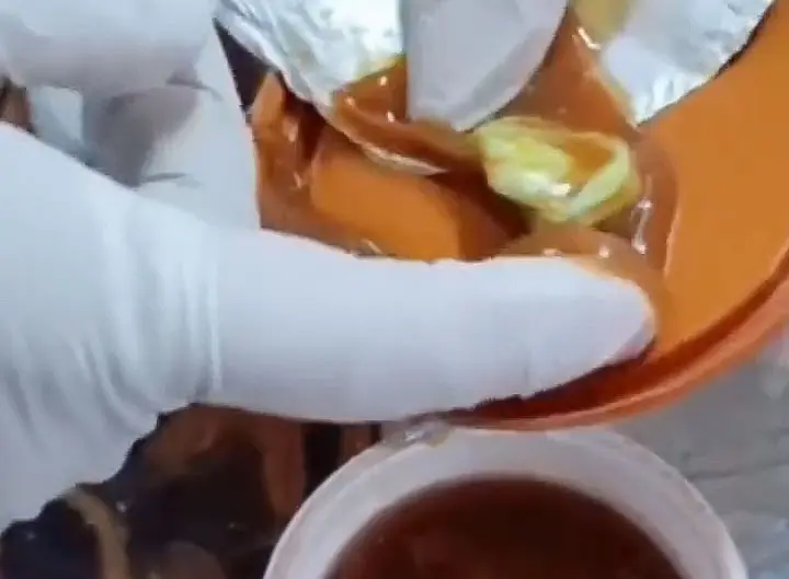 Frustran intento de ingreso de marihuana en la Alcaidía oculta en dulce de leche